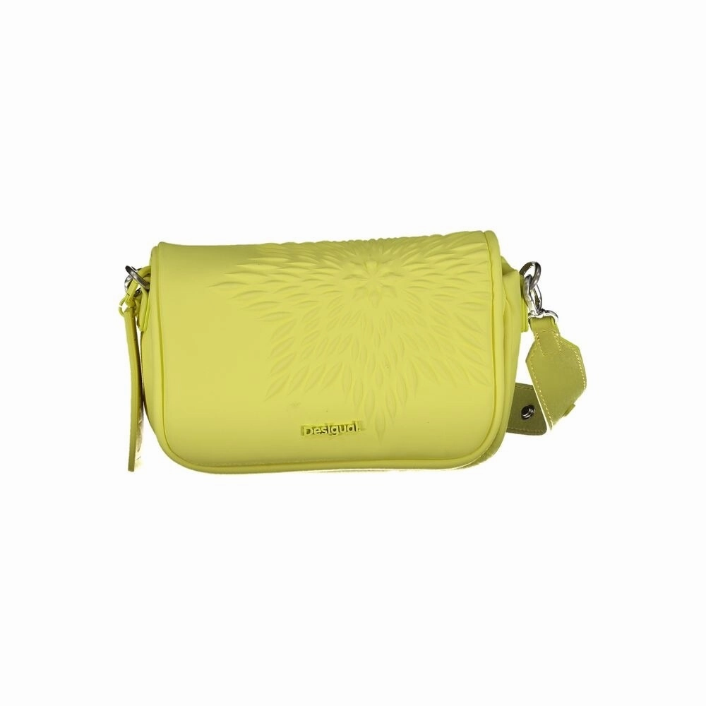 Desigual Yellow Polyethylene Women's Handbag