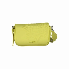 Desigual Yellow Polyethylene Women's Handbag