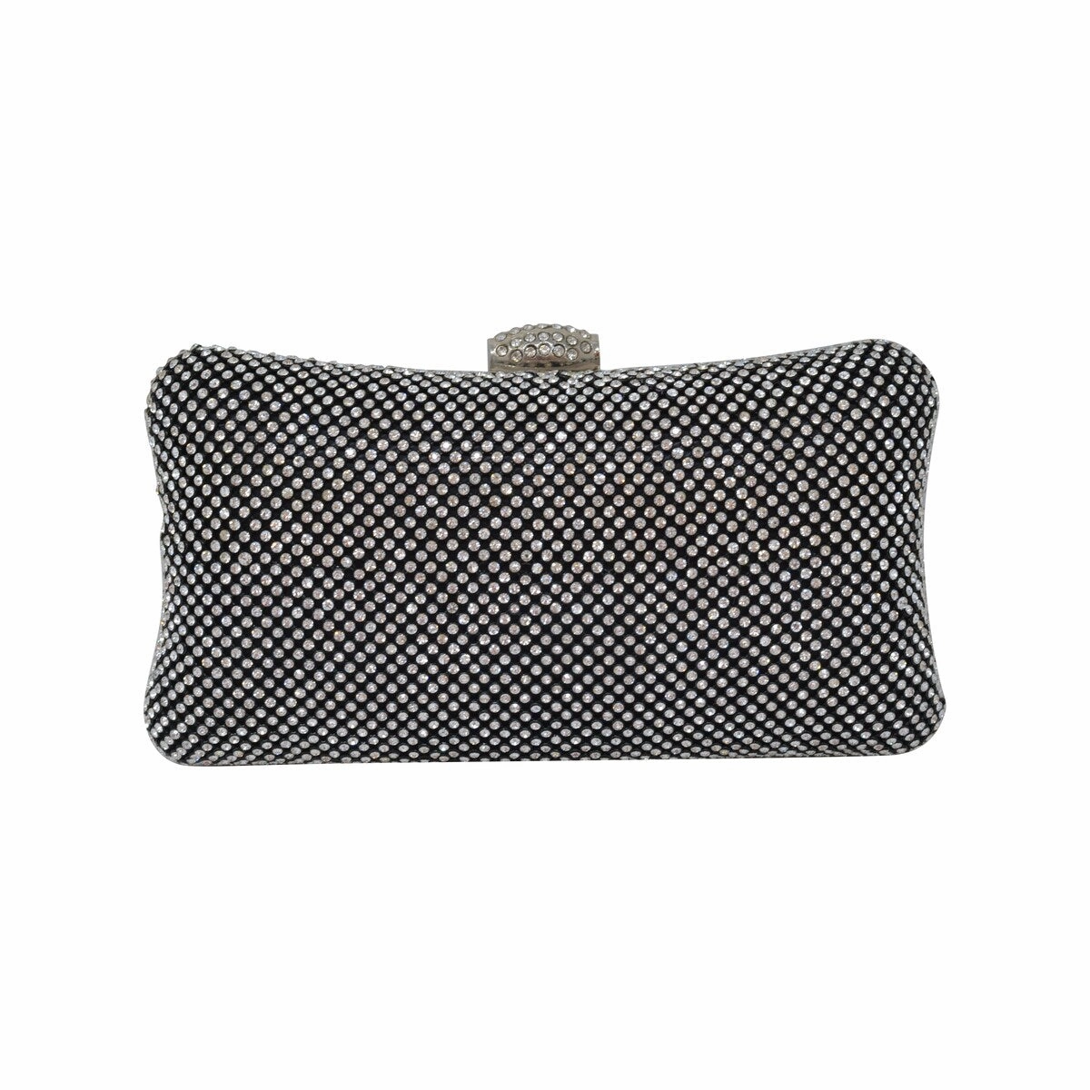 Dianna Hardshell Diamond Clutch