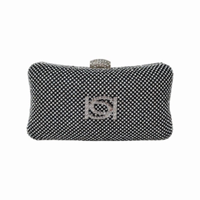 Dianna Hardshell Diamond Clutch