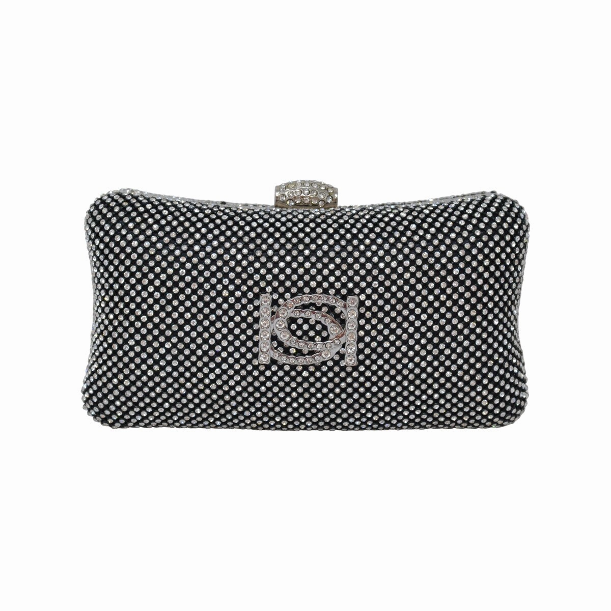 Dianna Hardshell Diamond Clutch