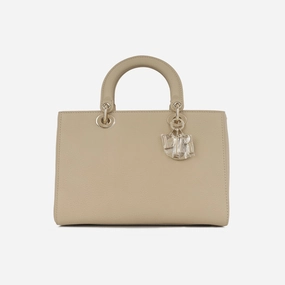 Dior Dior - Lady D- Sire - Beige Taurillon CGHW - Brand New