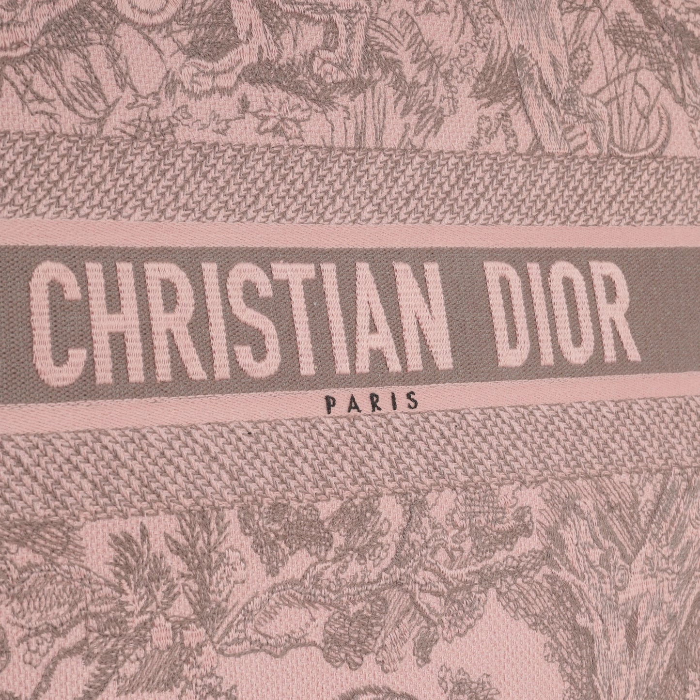 Dior Dior - Large Book Tote - Pink Toile Du Juoy - 2023 - Pre-Loved