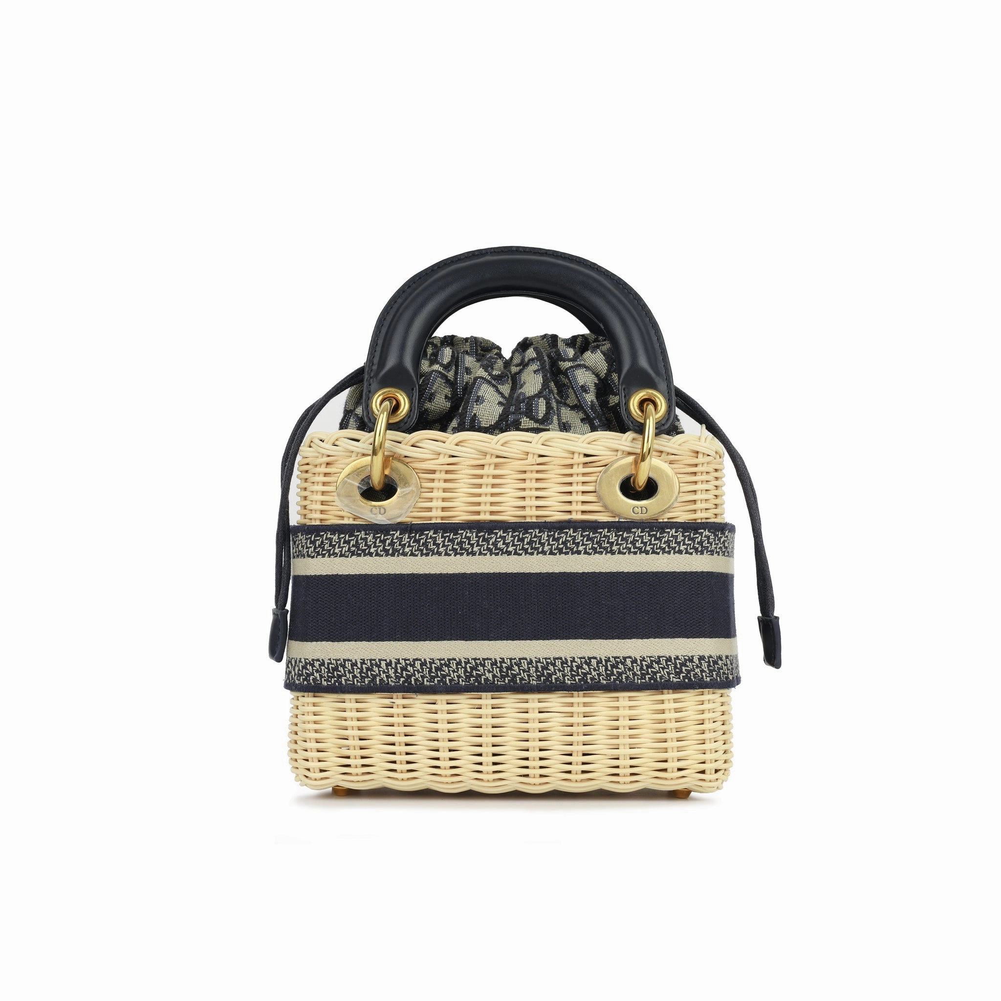 Dior Mini Lady Dior - Beige Wicker
