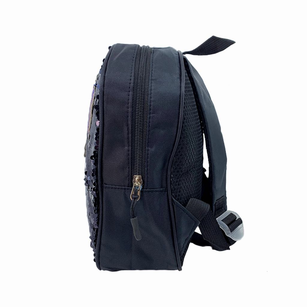 Disco Doll Sequins Mini Backpack - Black