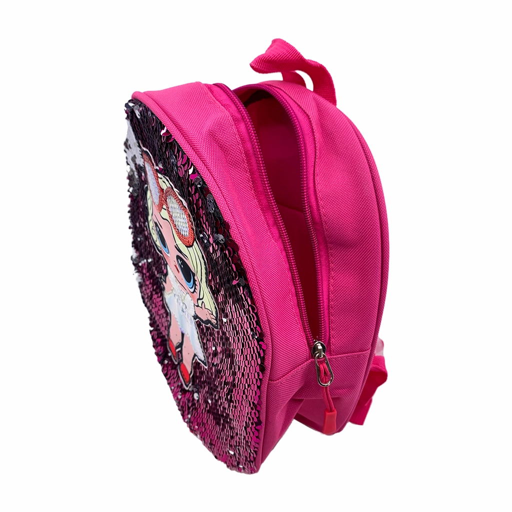 Disco Doll Sequins Mini Backpack - Pink