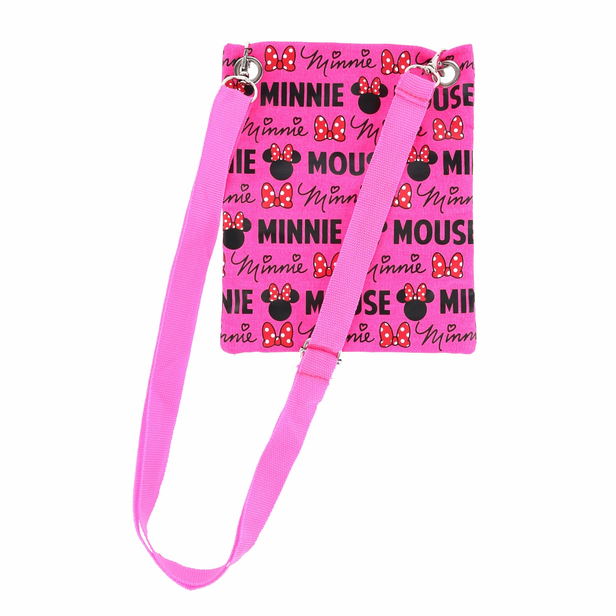 Disney Minnie Mouse Ears & Bow Passport Crossbody Bag