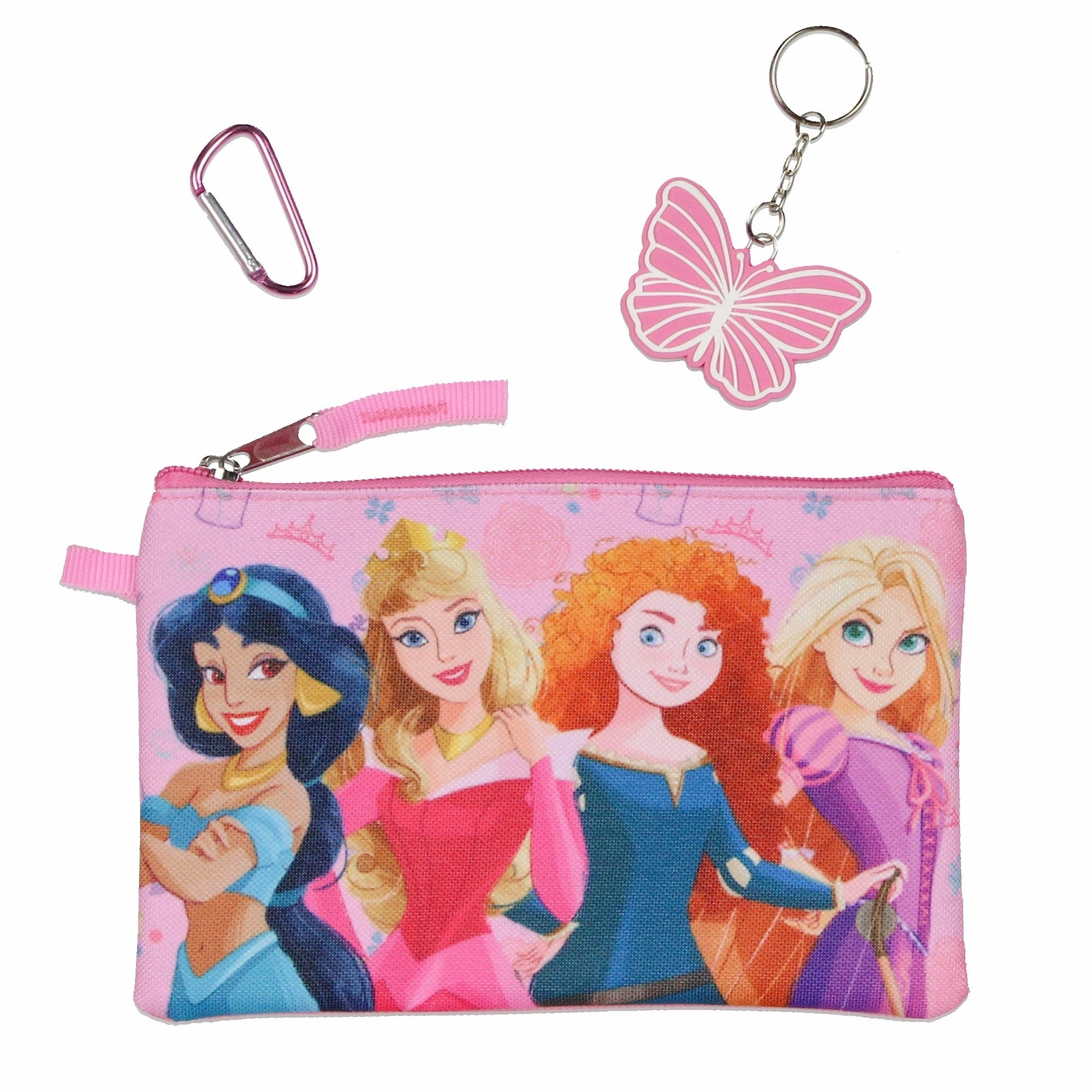 Disney Princess Cinderella Belle Rapunzel Dreamer 5 Pc Backpack Lunch Box Set - One Size