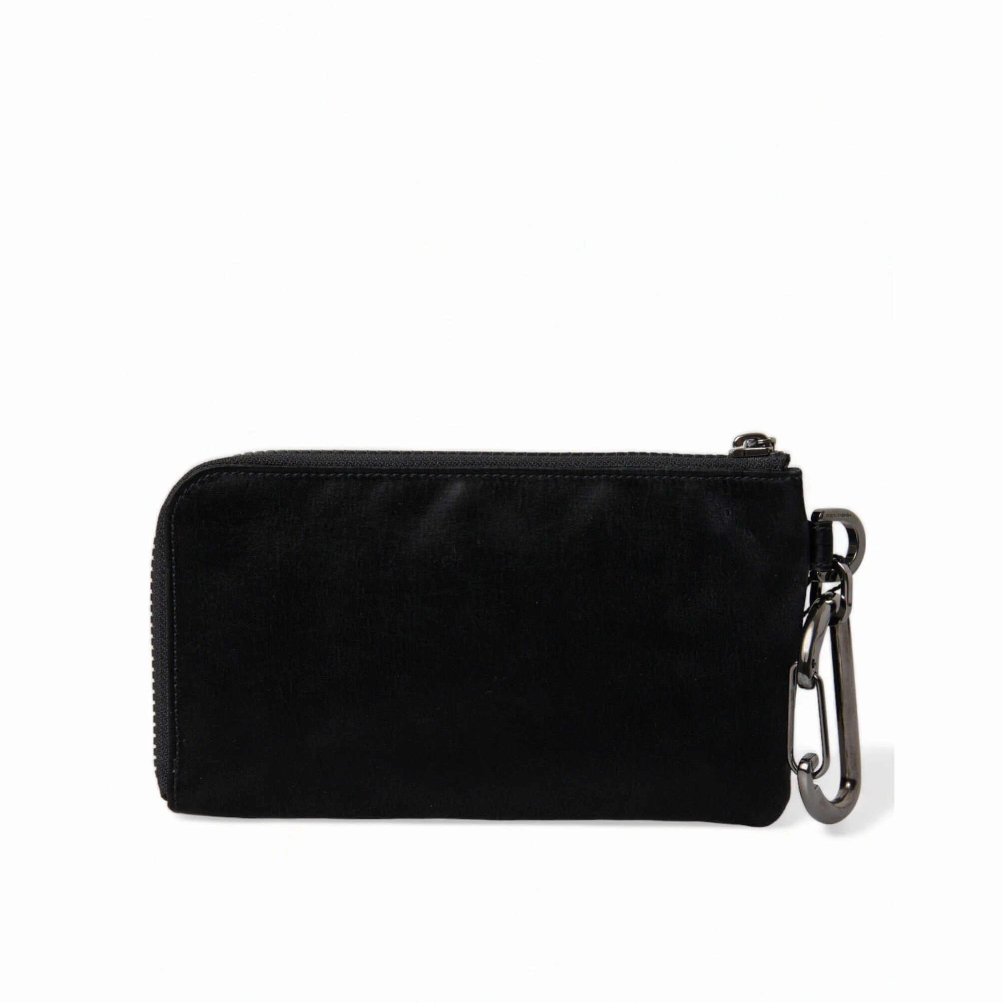 Dolce & Gabbana Chic Nylon-Leather Designer Women's Pouch