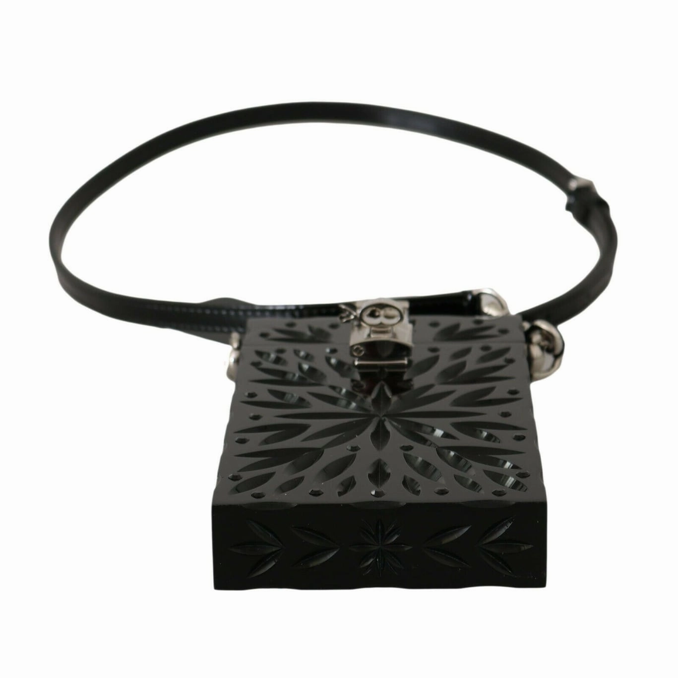 Dolce & Gabbana Exquisite Crystal-Plexi Cigarette Case Women's Holder