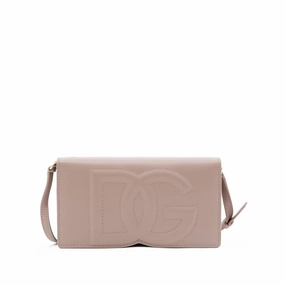 Dolce & Gabbana Pink Leather Women's Handbag