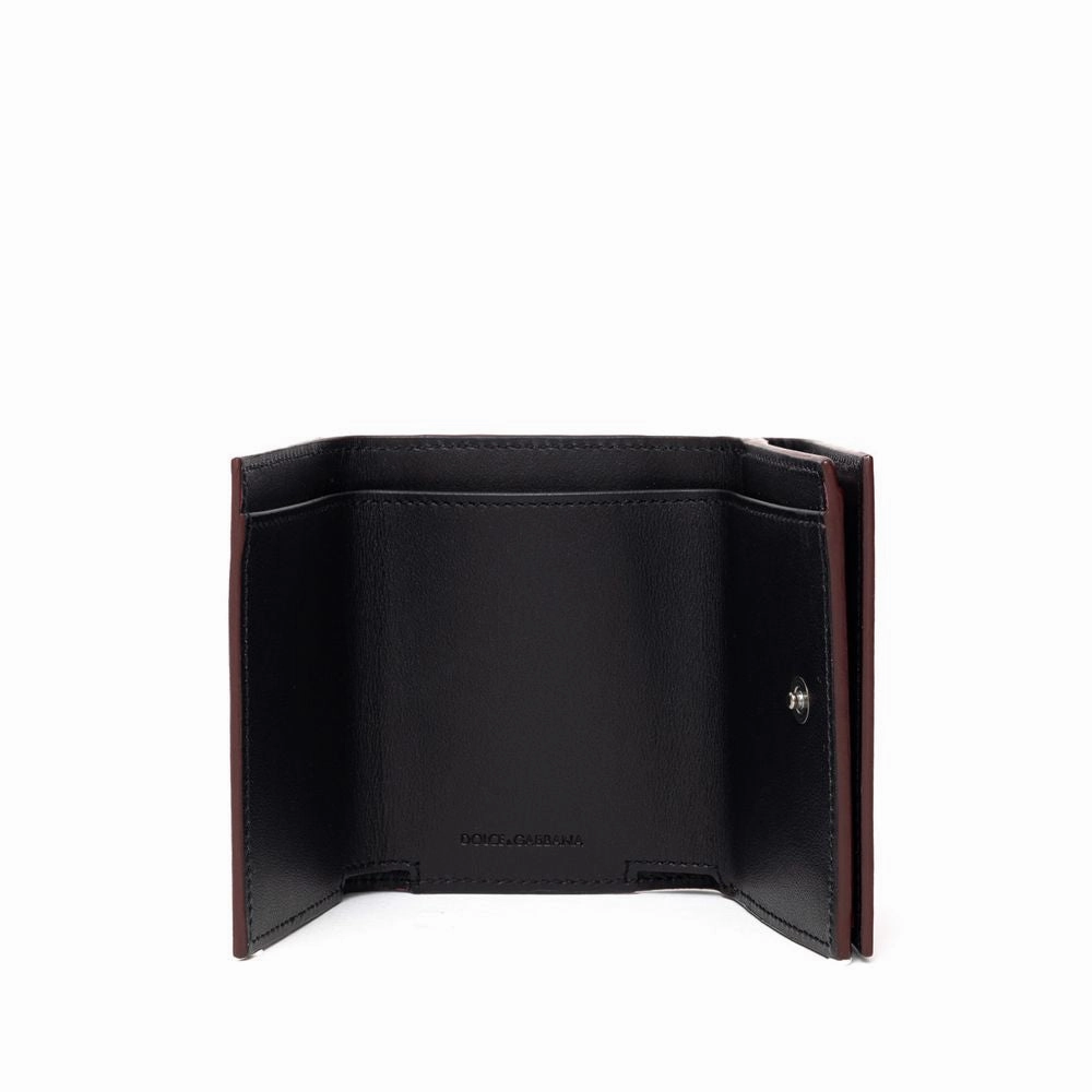 Dolce & Gabbana Red Calfskin Wallet