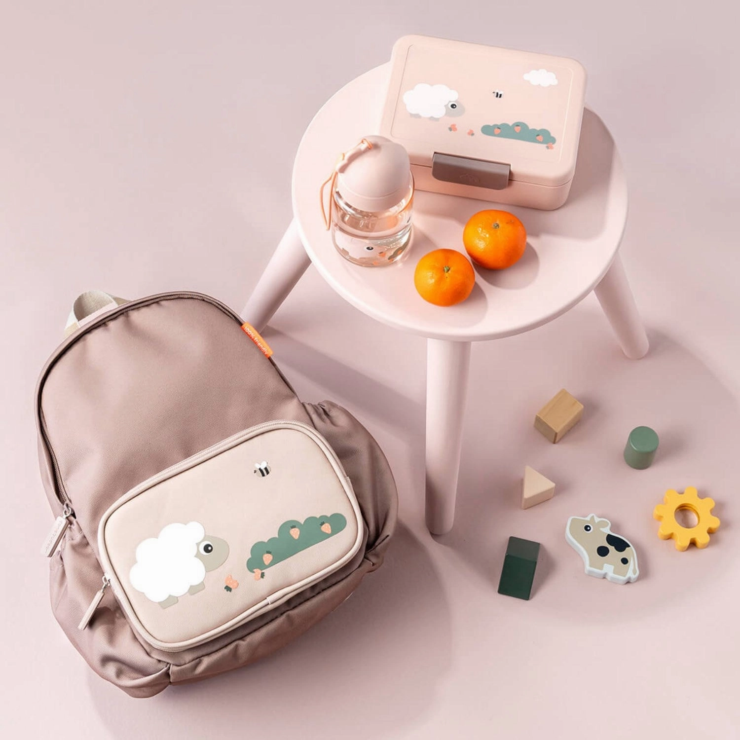 DonebyDeer Powder Kids Backpack Tiny Farm 7,5 L