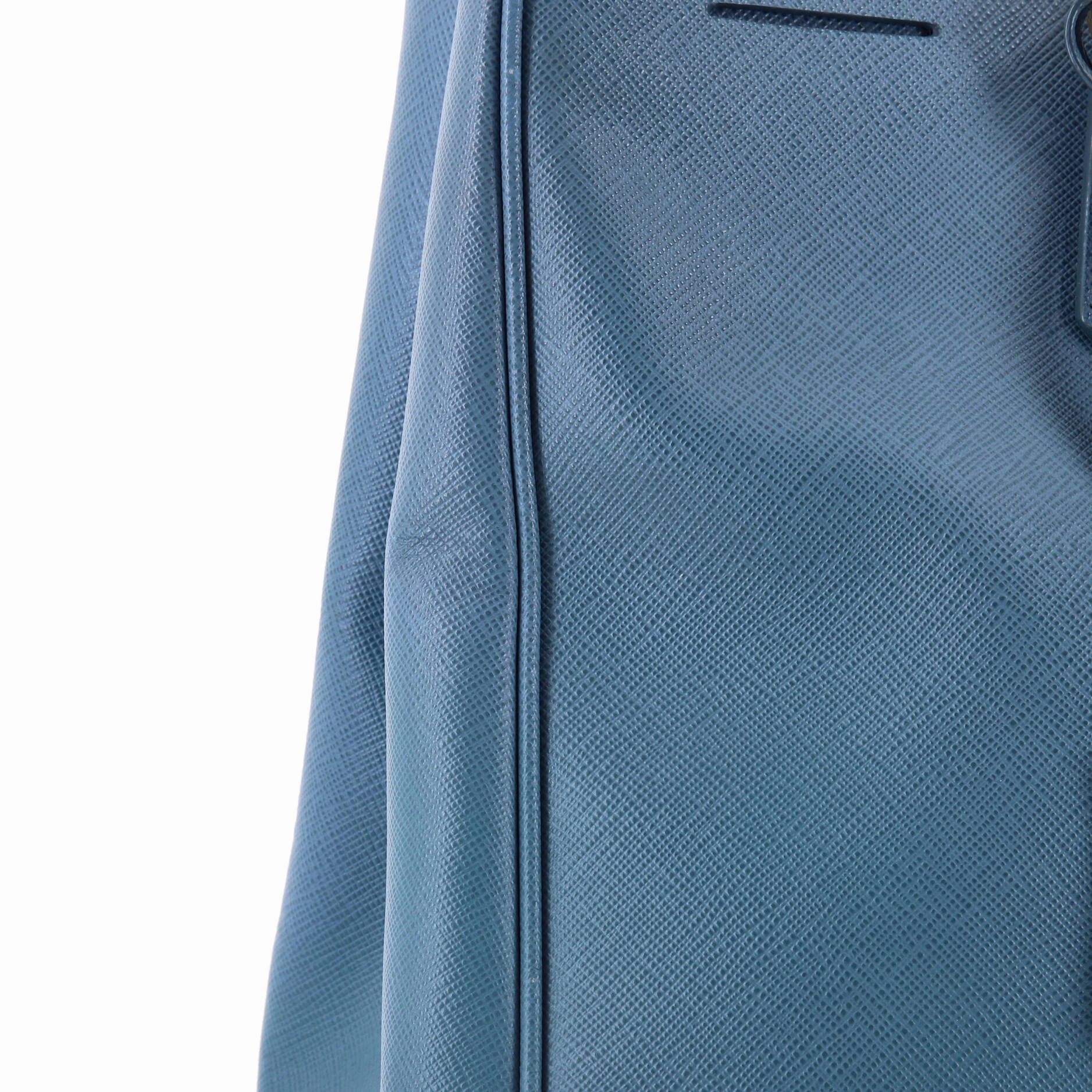 Double Zip Lux Tote Saffiano Leather Large