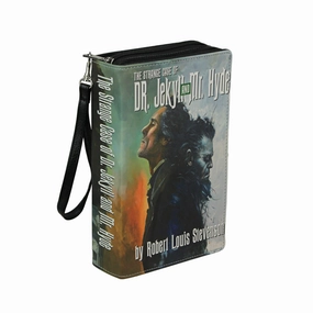 Dr. Jekyll & Mr. Hyde Book Bag Gothic Horror Fashion With Dark, Elegant Style