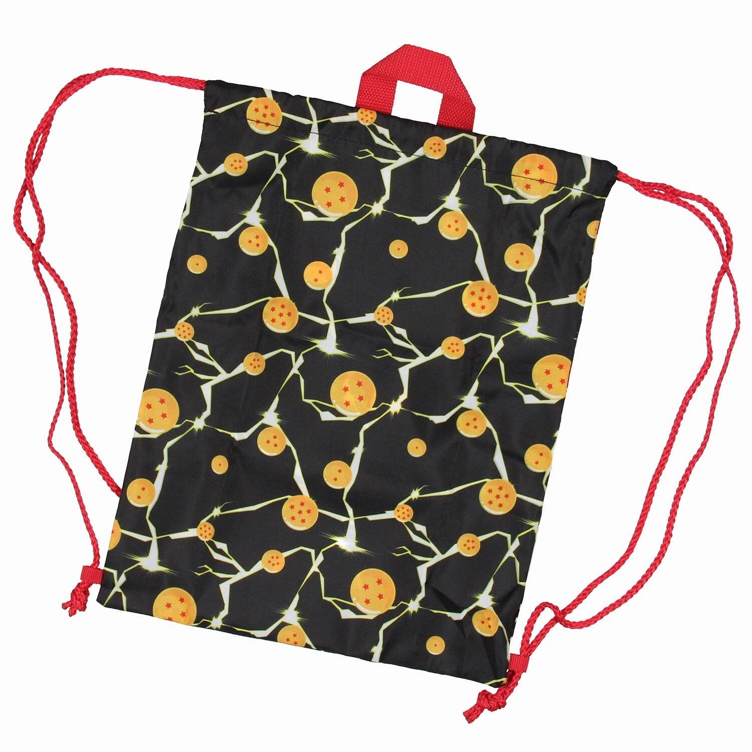 Dragon Ball Z Backpack Lunch Box Drawstring Bag Keychain Pencil Case 5 Pc Set - One Size