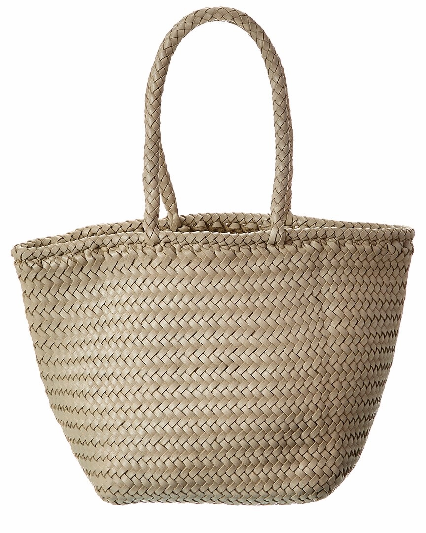 Dragon Diffusion Woven Leather Tote