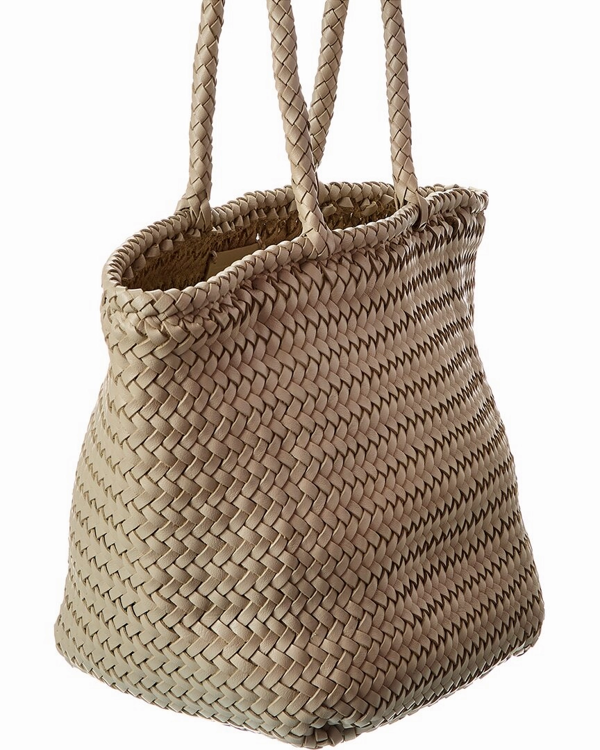 Dragon Diffusion Woven Leather Tote
