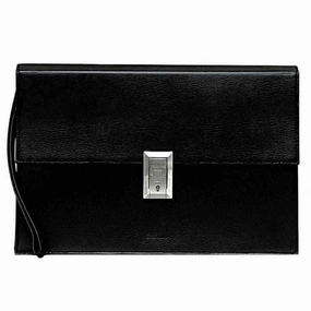 Dunhill Leather Clutch Bag (Pre-Owned)