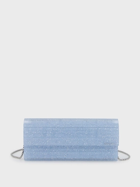 Dusty Blue Sweetie Clutch Bag