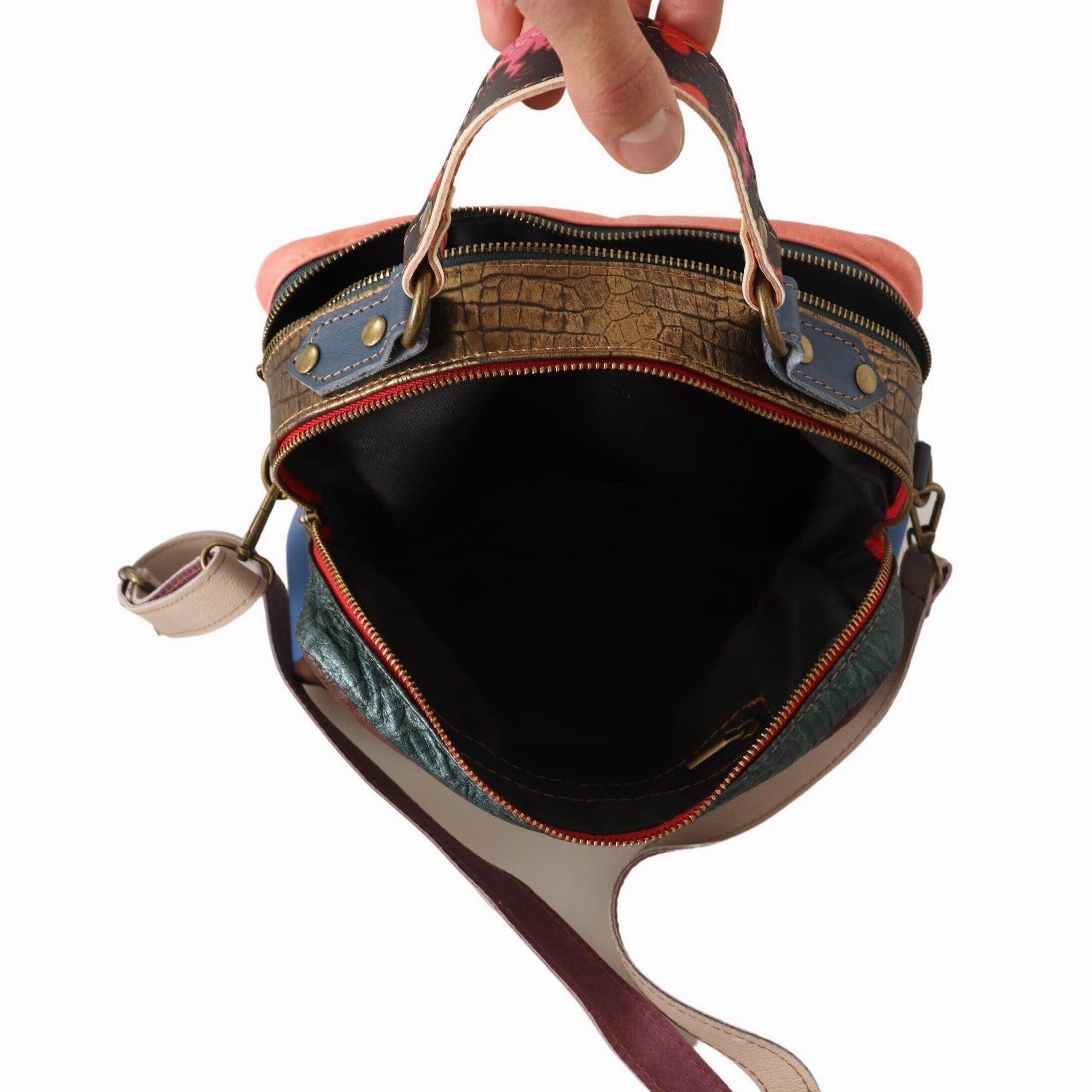 EBARRITO Chic Multicolor Leather Shoulder Women's Bag