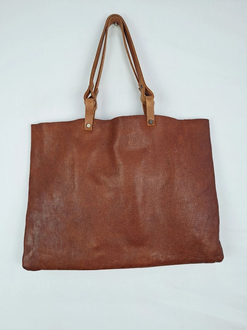 Elk Classic Perforated Leather Tote Bag