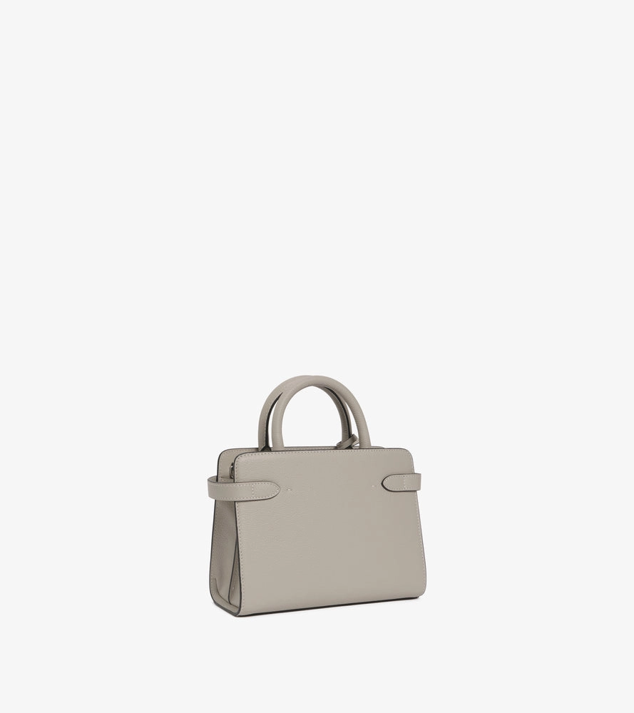 Emilie small handbag in grained leather