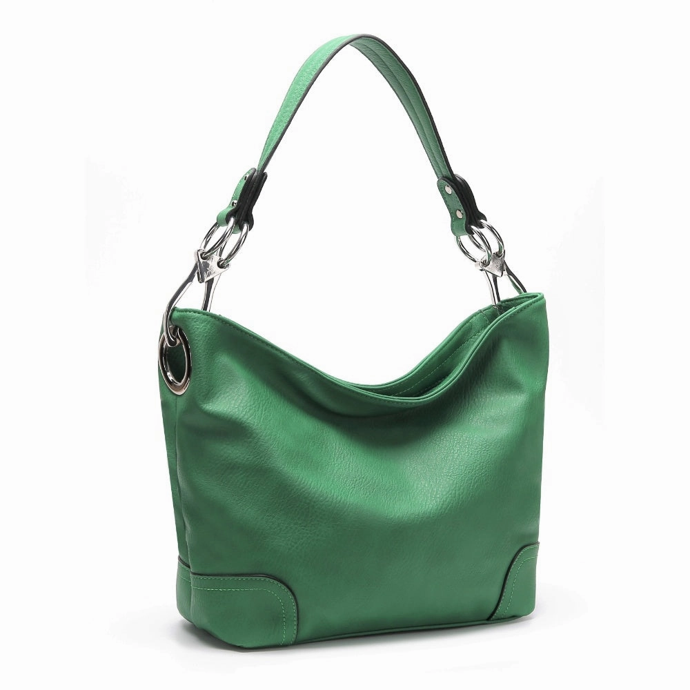 Emily Hobo Women's Bag Vegan Leather Multi Compartments by Mia K.