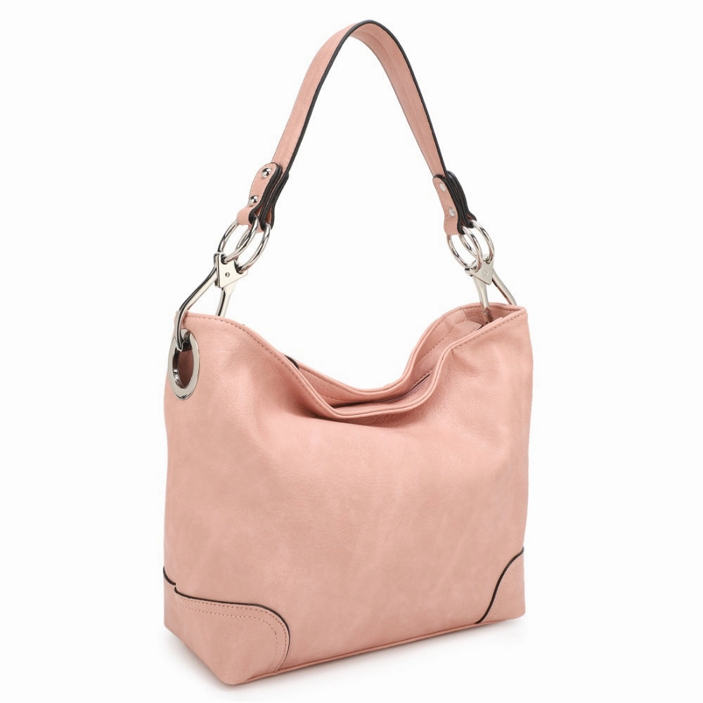 Emily Hobo Women's Bag Vegan Leather Multi Compartments by Mia K.