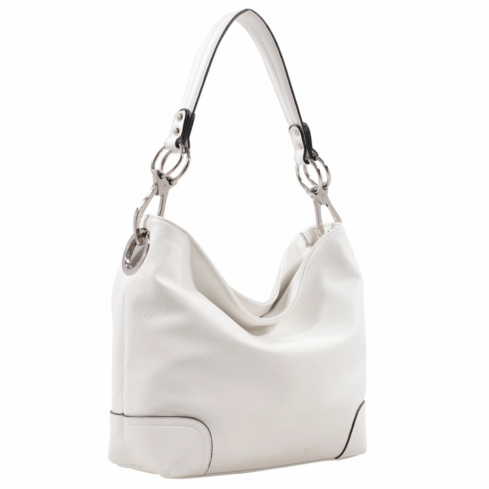 Emily Hobo Women's Bag Vegan Leather Multi Compartments by Mia K.