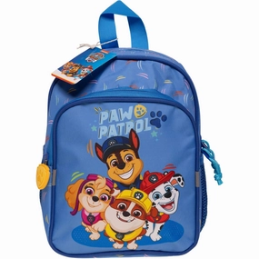 Euromic Paw Patrol Lille Backpack med 2 front lommer, 2 mesh side lommer
