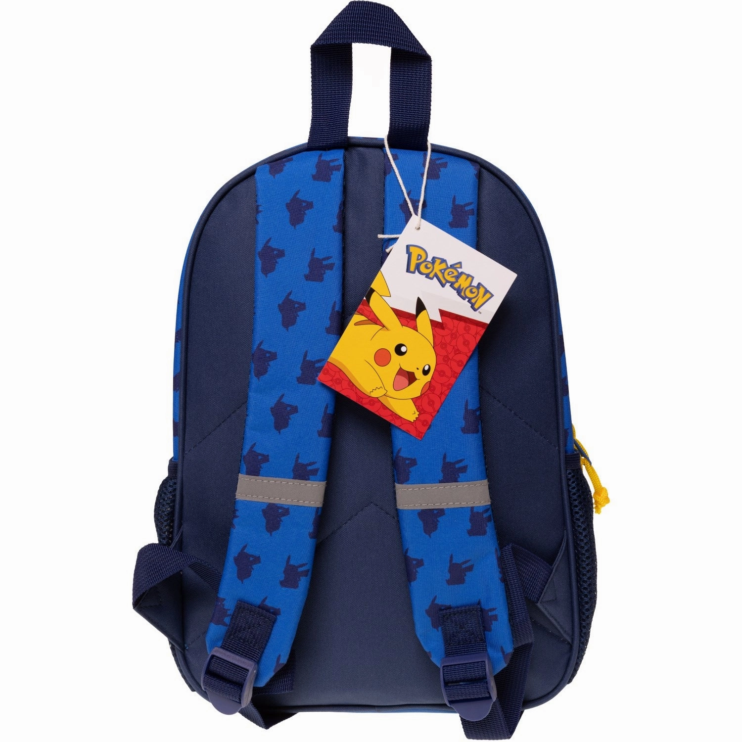 Euromic Pokmon Junior Backpack med 2 front lommer med Zipper And 2 lommer p siden i mesh