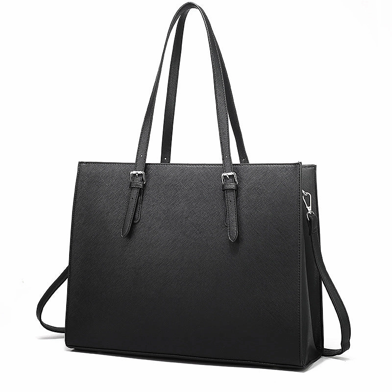 European Style PU Leather Business Laptop Tote Bag