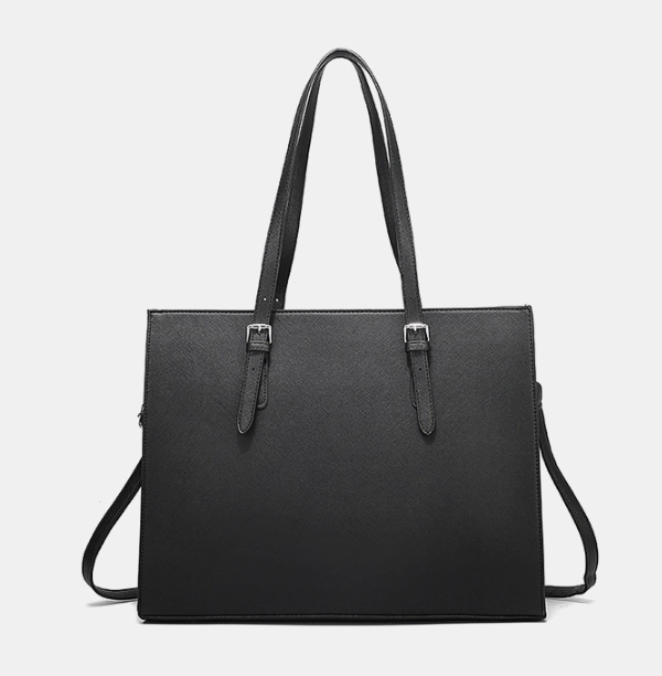European Style PU Leather Business Laptop Tote Bag
