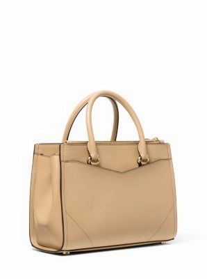 Everly Medium Saffiano Leather Satchel