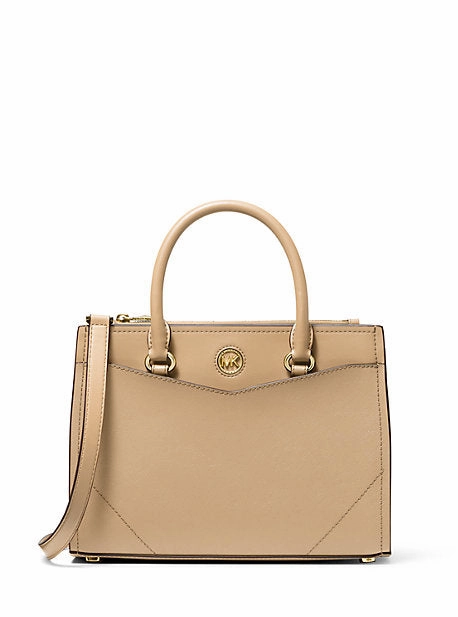 Everly Medium Saffiano Leather Satchel