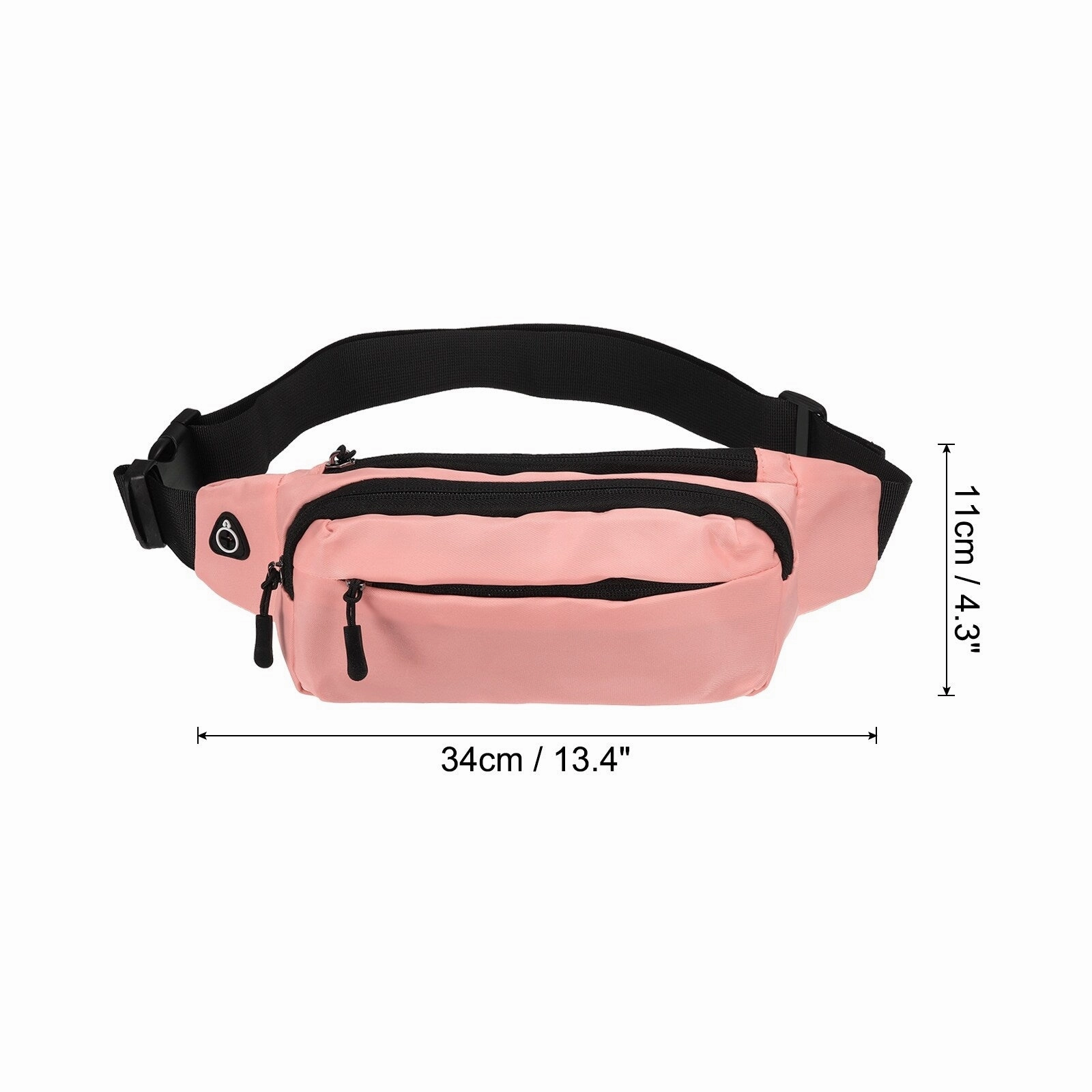 Fanny Pack, Adjustable Belt Bag for Men and Women for Hiking