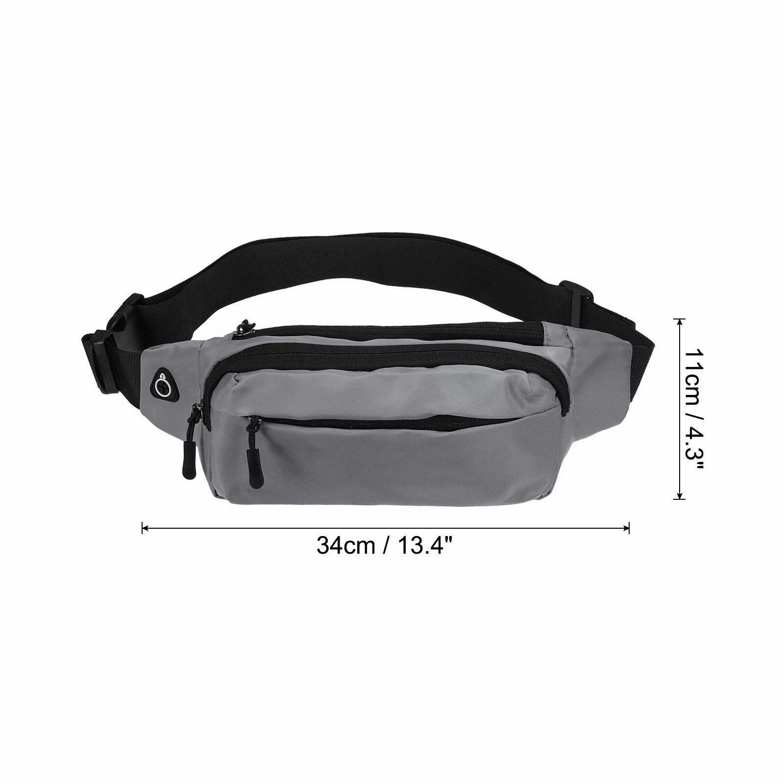 Fanny Pack, Adjustable Belt Bag for Men and Women for Hiking