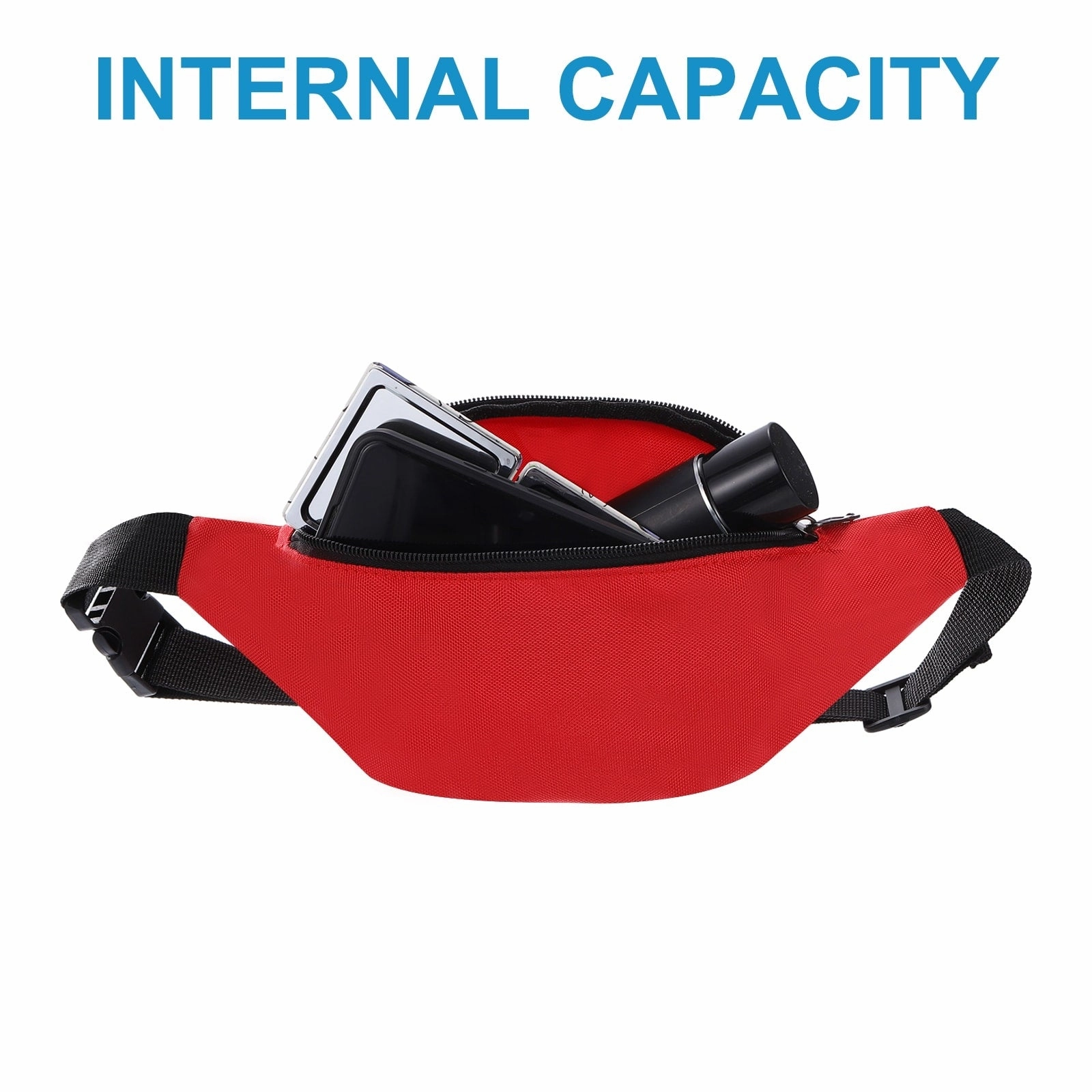 Fanny Pack, Waist Bag Pack Belt Bag with Adjustable Strap