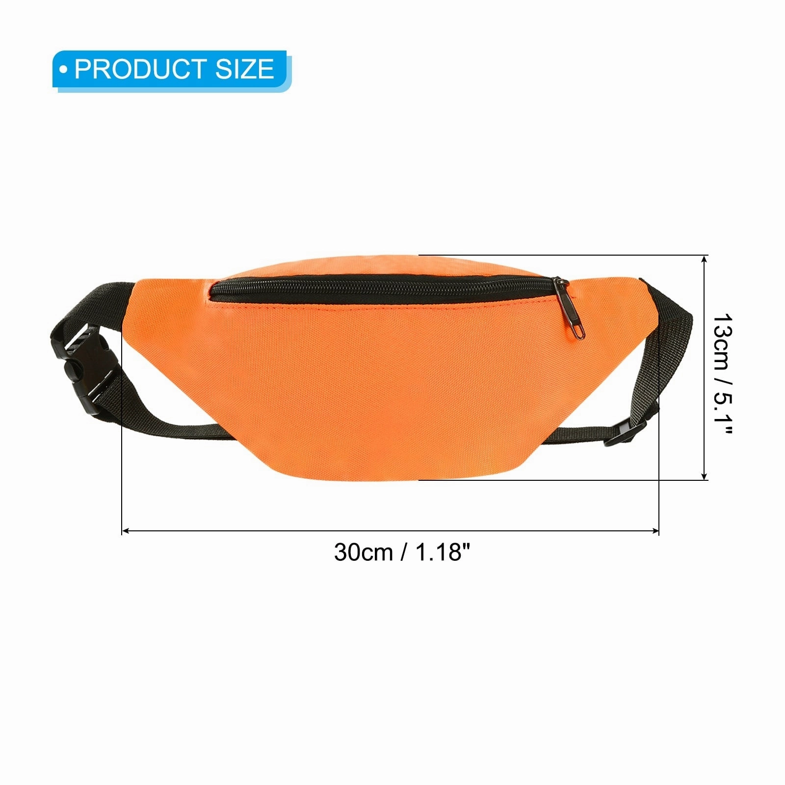 Fanny Pack, Waist Bag Pack Belt Bag with Adjustable Strap
