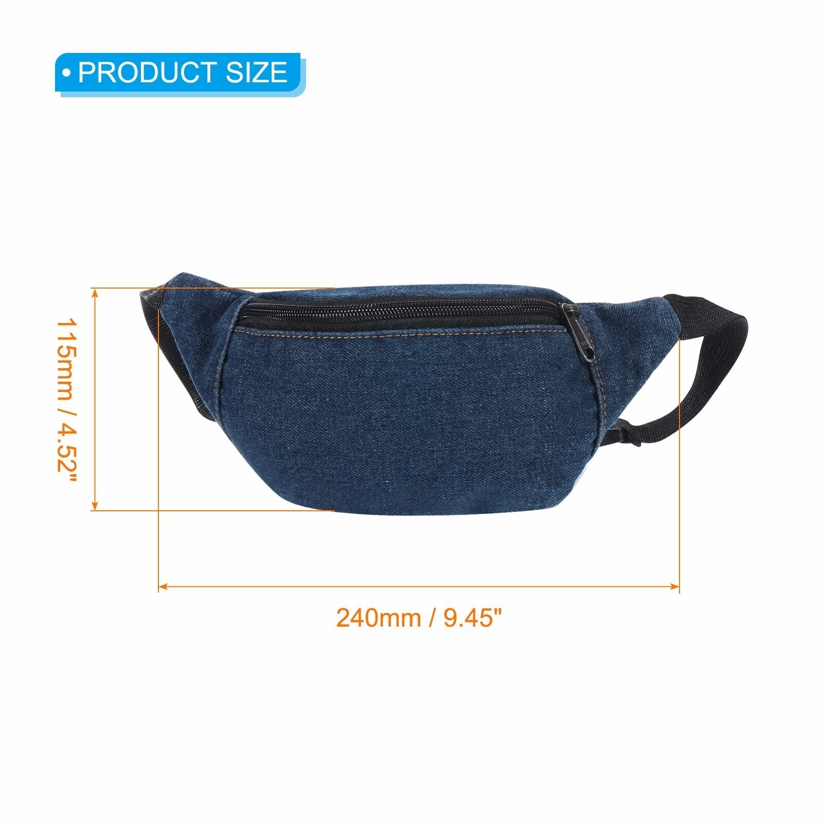 Fanny Pack, Waist Bag Pack Waterproof Belt Bag with Adjustable Strap