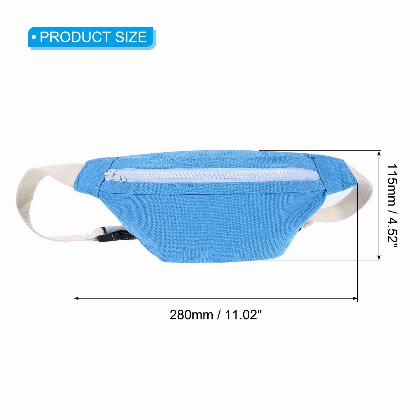 Fanny Pack, Waist Bag Pack Waterproof Belt Bag with Adjustable Strap