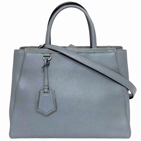 Fendi 2Jours Leather Tote Bag (Pre-Owned)