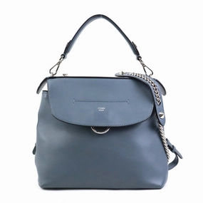 Fendi Back To School Leather Backpack Bag (Pre-Owned)