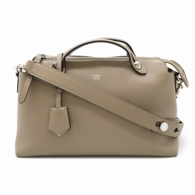 Fendi Leather Handbag Shoulder Bag (Pre-Owned)
