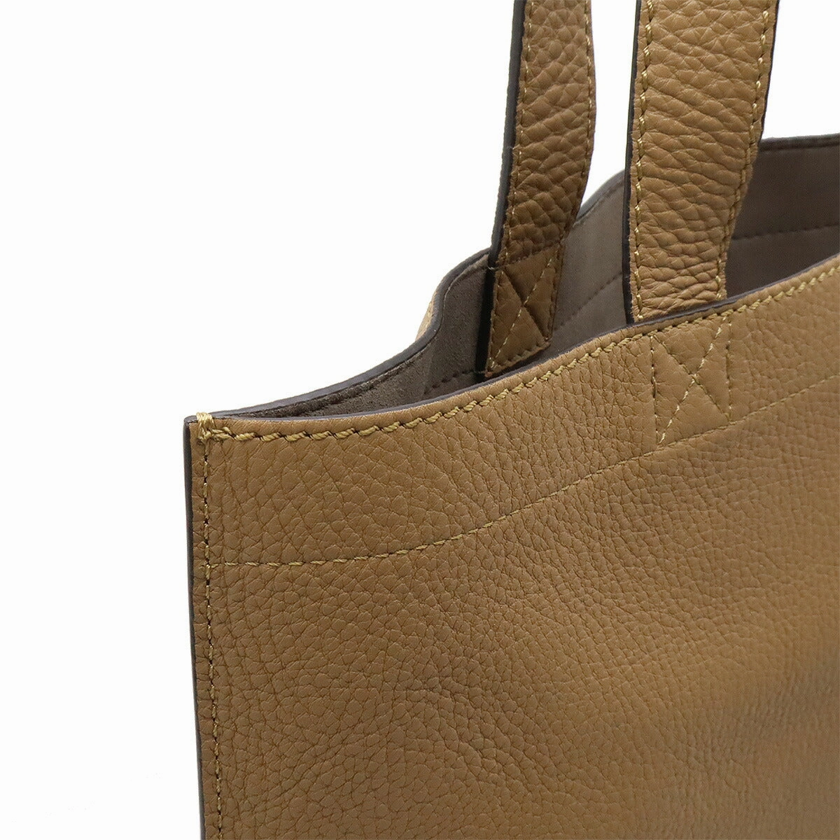Fendi Leather Print Tote Bag