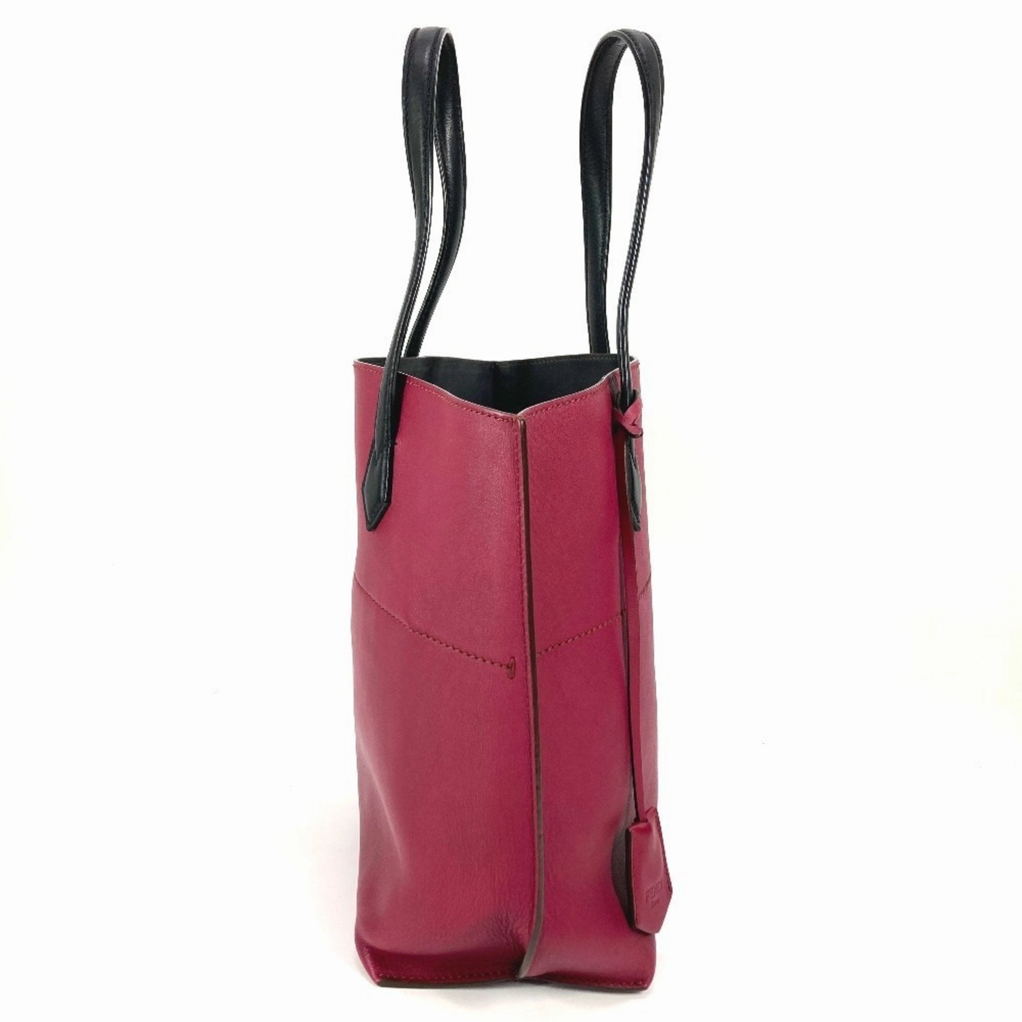 Fendi  Leather Shoulder Bag Tote Bag (Pre-Owned)