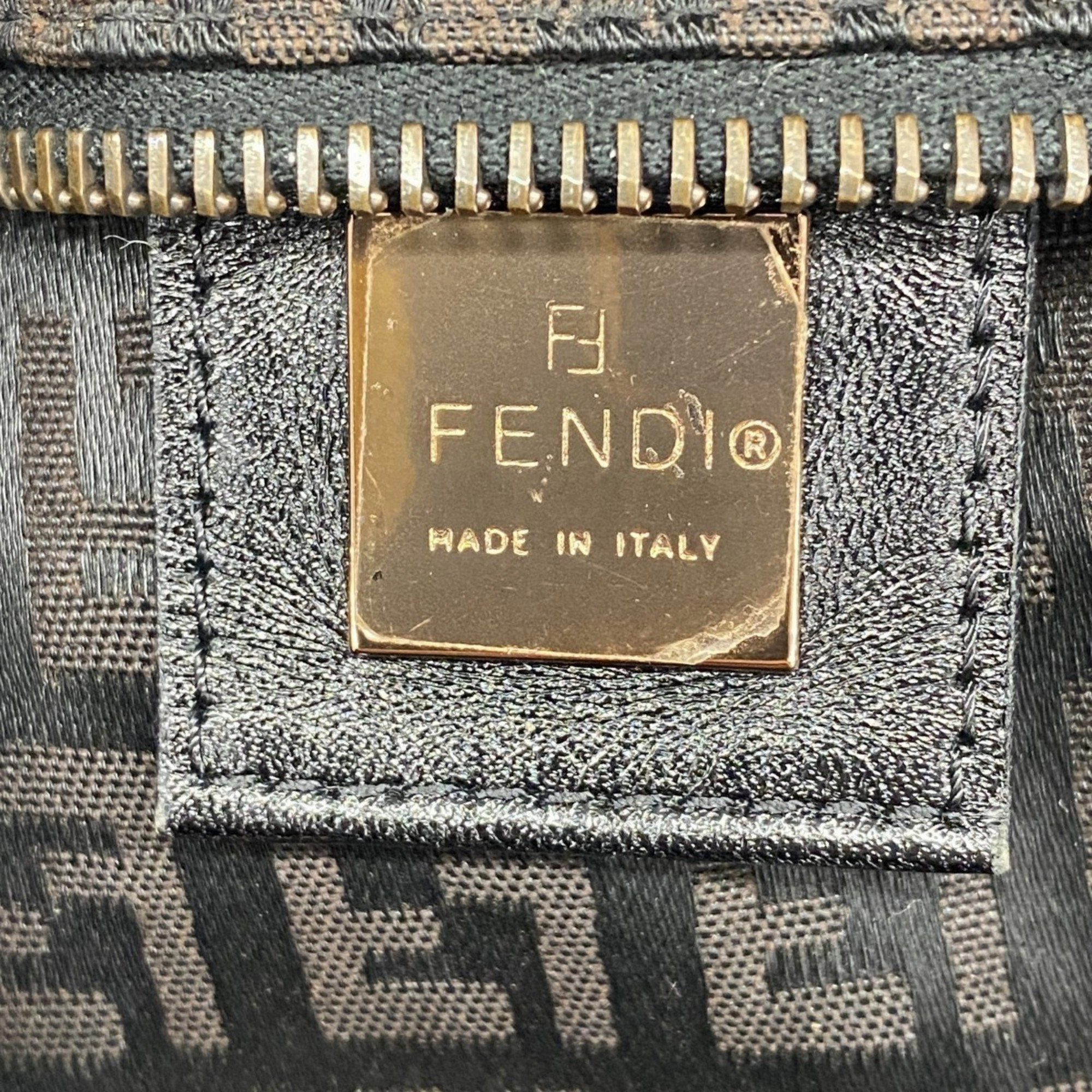 Fendi Nylon Canvas Tote Bag (Pre-Owned)