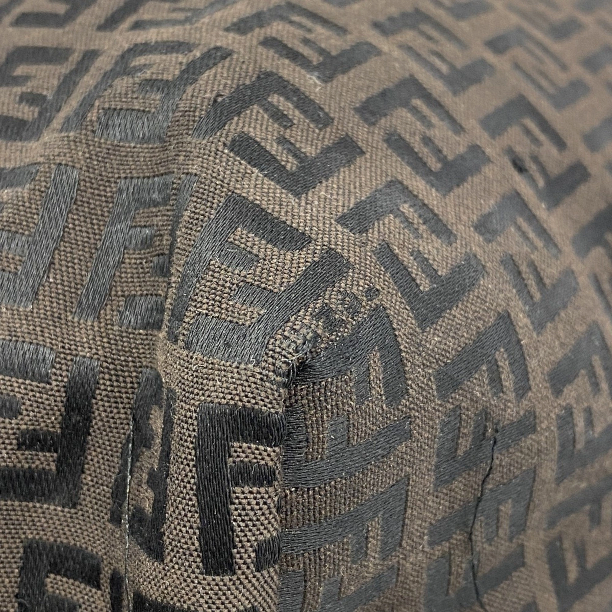 Fendi Nylon Canvas Tote Bag (Pre-Owned)