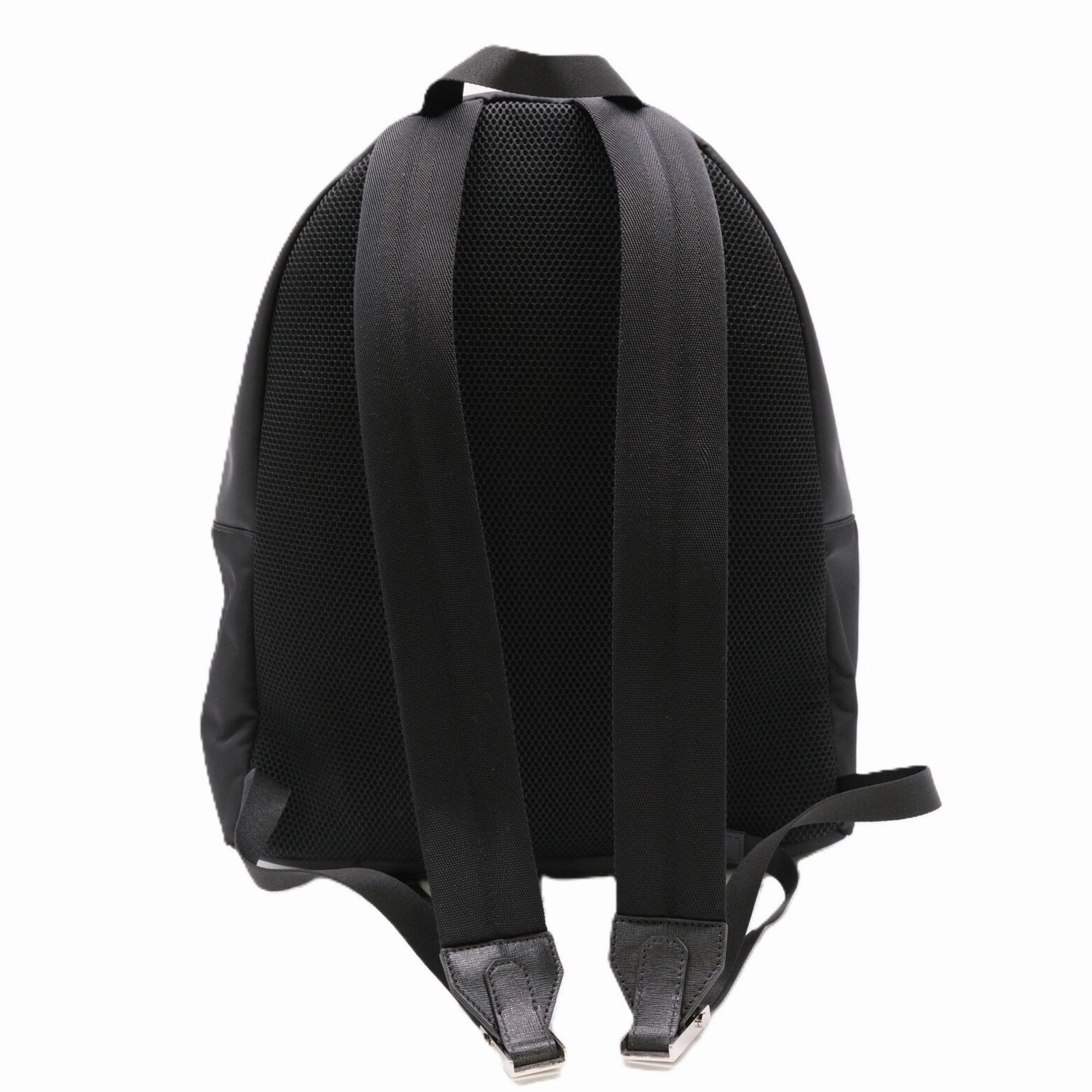Fendi Nylon Leather Backpack (Pre-Owned)